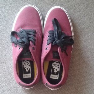 Vans Classic Burgundy Colored, Unisex Shoes